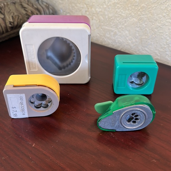 Set of 4 crafting punches - Picture 2 of 7